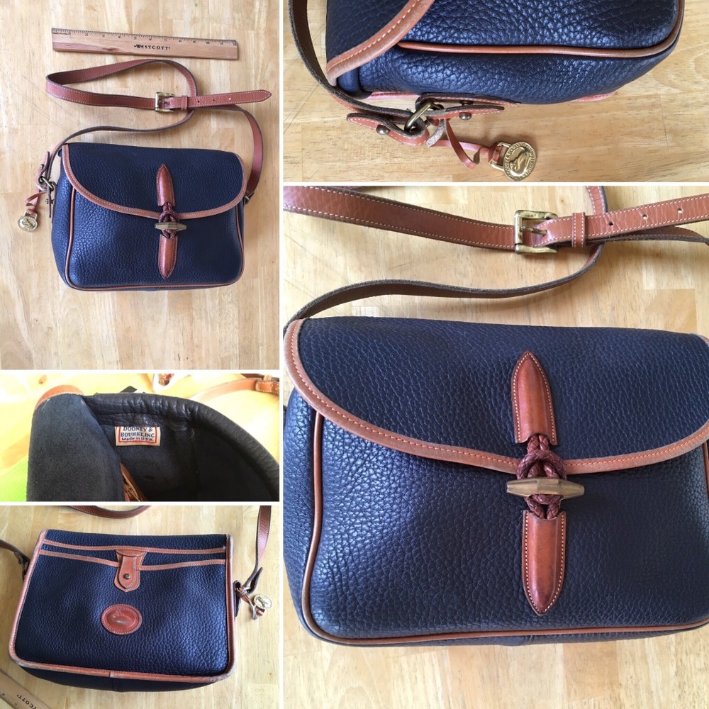All weather leather Dooney & Bourke crossbody bag - Picture 6 of 8